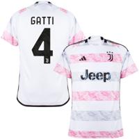 Juventus Shirt Uit 2023-2024 + Gatti 4 - thumbnail