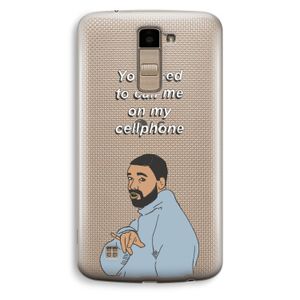 Hotline bling: LG K10 (2016) Transparant Hoesje