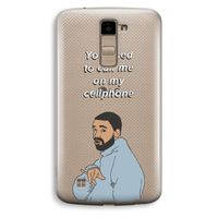 Hotline bling: LG K10 (2016) Transparant Hoesje Hotline bling: LG K10 (2016) Transparant Hoesje