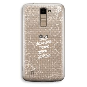 Good stories: LG K10 (2016) Transparant Hoesje