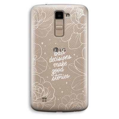 Good stories: LG K10 (2016) Transparant Hoesje
