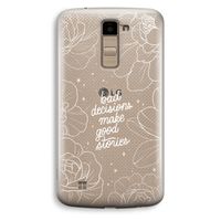 Good stories: LG K10 (2016) Transparant Hoesje