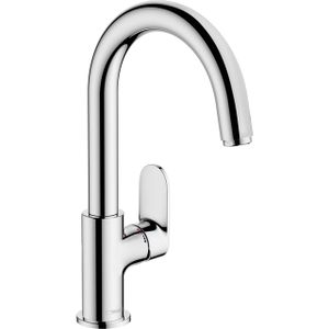 Hansgrohe Vernis Blend wastafelkraan uitloop draaibaar m/waste chroom 71554000