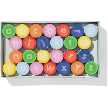 HEMA Stempelset Alfabet 26 Stuks bij Jumbo