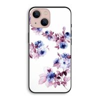 Waterverf bloemen: iPhone 13 Biologisch afbreekbaar hoesje