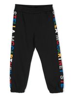 Stella McCartney Kids pantalon de jogging à logo imprimé - Noir