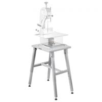 VEVOR elektrische vleesbandzaagstandaard met verstelbare hoogte, stabiel H-vormig frame en antislipvoetjes, voor botzaagmachine, compatibel met modellen BS-130 en BS-250