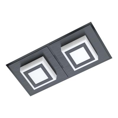 Eglo Led plafondlampMasiano 1 2-lichts zwart - 99362
