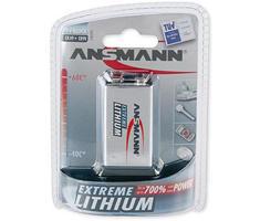 Ansmann 9V E-Block Wegwerpbatterij Lithium
