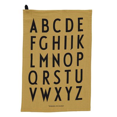 Design Letters - Classic Tea Towel - Honey ( 10503000HONEY)
