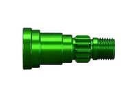 Stub axle, aluminum (green-anodized) (1) (TRX-7768G)
