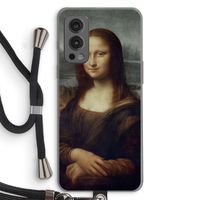 Mona Lisa: OnePlus Nord 2 5G Transparant Hoesje met koord