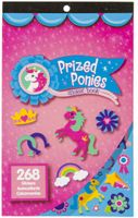LG Imports stickerboek prized ponies karton roze 268 stickers - thumbnail