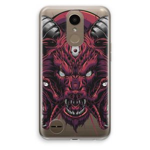 Hell Hound and Serpents: LG K10 (2017) Transparant Hoesje