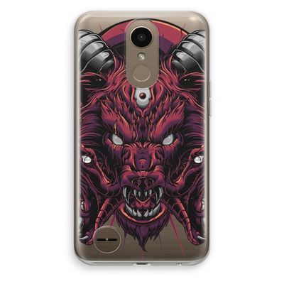 Hell Hound and Serpents: LG K10 (2017) Transparant Hoesje