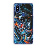Black Unicorn: Xiaomi Mi Mix 3 Transparant Hoesje