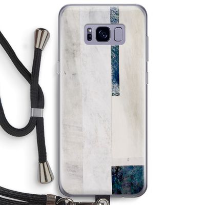 Meet you there: Samsung Galaxy S8 Plus Transparant Hoesje met koord