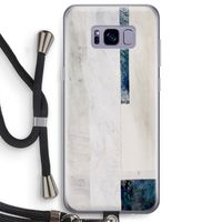 Meet you there: Samsung Galaxy S8 Plus Transparant Hoesje met koord