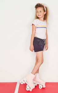 NoNo Meisjes Broek / Short Selias - Marine blauw