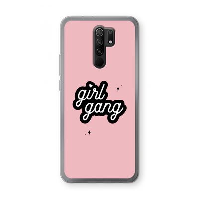 Girl Gang: Xiaomi Redmi 9 Transparant Hoesje