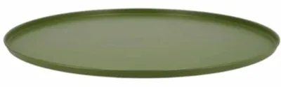 COASTER OLIVE TRAY METAL 36X36X2CM