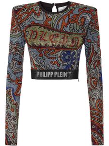 Philipp Plein haut court à ornements strassés - Multicolore