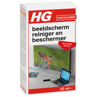 HG Veilige beeldschermreiniger en beschermer 22ml.