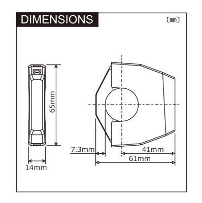 DAYTONA usb-stopcontact "slim-mount usb-slim-mount 2x type-a sw 2x 12w