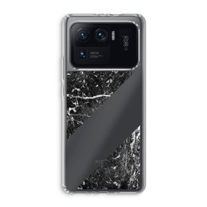 Zwart marmer: Xiaomi Mi 11 Ultra Transparant Hoesje