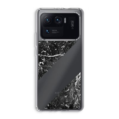 Zwart marmer: Xiaomi Mi 11 Ultra Transparant Hoesje