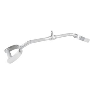 Tunturi Lat Pulldown Bar - Lat Pulley Station - Krachtstation - Home Gym - Multigrip - Roestvrij en Duurzame Stang - 70cm