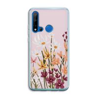Painted wildflowers: Huawei P20 Lite (2019) Transparant Hoesje