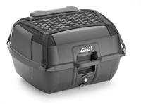 GIVI B45+ Monolock Topkoffer, Topkoffers en zijkoffers voor de moto, Zwart