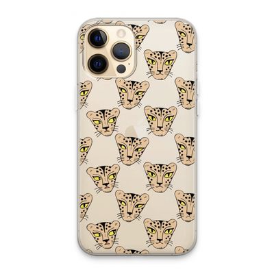 Tijger: iPhone 13 Pro Max Transparant Hoesje
