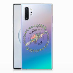 Samsung Galaxy Note 10 Plus Telefoonhoesje met Naam Boho Dreams