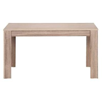 Eetkamertafel Sepp - donker eiken - 75x120x80 cm - Leen Bakker