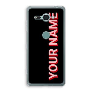 Namecase: Sony Xperia XZ2 Compact Transparant Hoesje