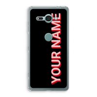 Namecase: Sony Xperia XZ2 Compact Transparant Hoesje Namecase: Sony Xperia XZ2 Compact Transparant Hoesje