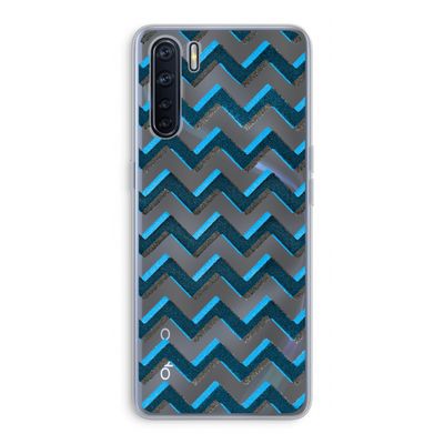 Onderbroken lijn: Oppo A91 Transparant Hoesje