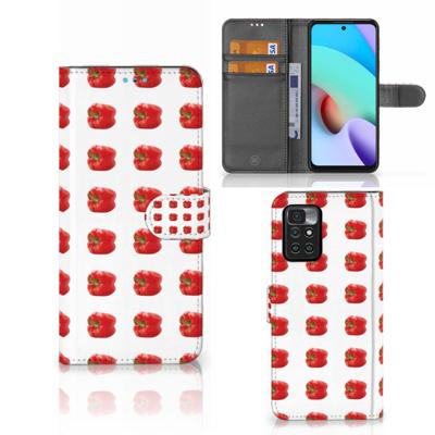 Xiaomi Redmi 10 | Book Cover | Paprika Red