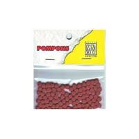 Nellie's Choice • pompoms mini 3mm 100stuks/pkg col. 37 rust