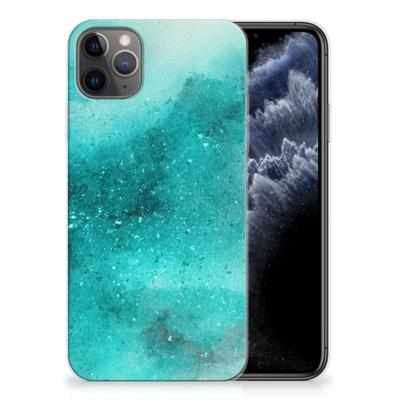 Smartphone hoesje Apple iPhone 11 Pro Max Painting Blue Smartphone hoesje Apple iPhone 11 Pro Max Painting Blue