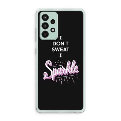 Sparkle quote: Samsung Galaxy A52s 5G Transparant Hoesje