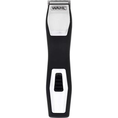 Baardtrimmer - WAHL - GROOMSMAN PRO - 2,4 V - 6 kammen - Batterijduur: 60 min - Zwart / Zilver