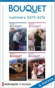 Bouquet e-bundel nummers 3473-3476 (4-in-1) - Lynn Raye Harris, Lucy Ellis, Sharon Kendrick, Catharine George - ebook