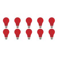 LED Lamp 10 Pack - Specta - Rood Gekleurd - E27 Fitting - 3W - thumbnail