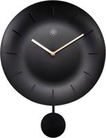 NeXtime nx-7339zw wandklok nxt bowl ø 30 cm zwart