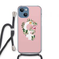 Venus: iPhone 13 mini Transparant Hoesje met koord Venus: iPhone 13 mini Transparant Hoesje met koord