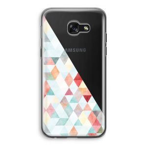 Gekleurde driehoekjes pastel: Samsung Galaxy A5 (2017) Transparant Hoesje