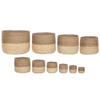 Grondlegger Home ESPRIT Tweekleurig Vezel Stads